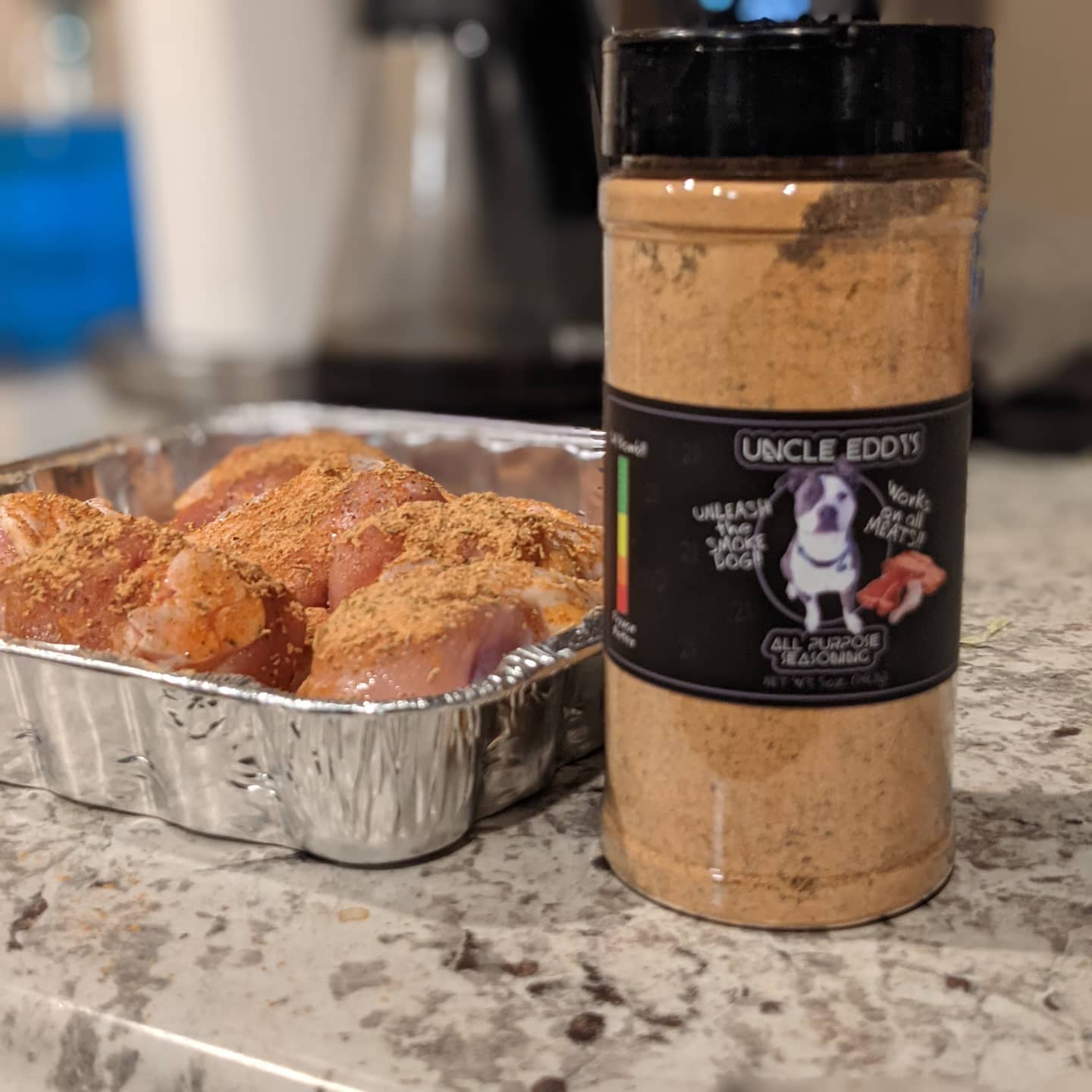 BBQ Chicken Seasoning from Uncle Eddy’s Uncle Eddy's All Purpose Seasoning